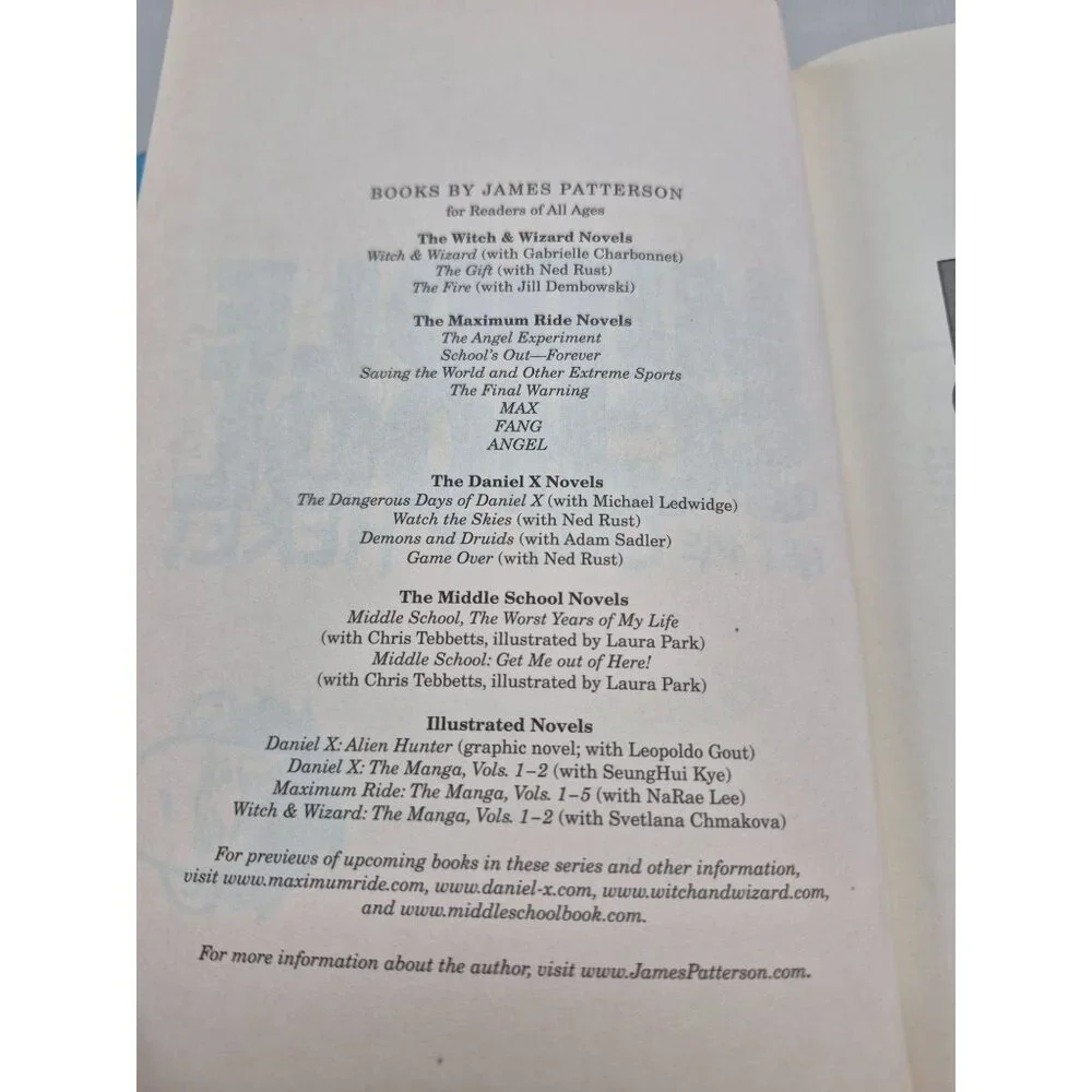 Middle School Get Me Out Of Here! By James Patterson & Chris Tebbetts Illustrate - Picture 3 of 8